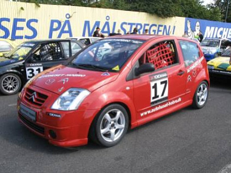 Jakob Thy's nye Citroën racer.